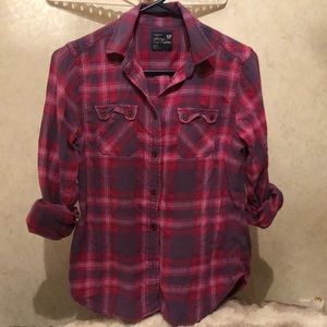 Plaid American Eagle long sleeve